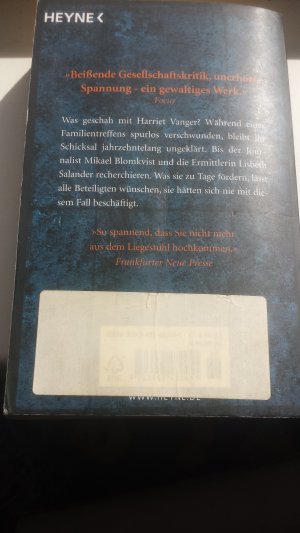 gebrauchtes Buch – Stieg Larsson – Verblendung (1)