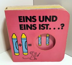 Eins und eins ist...? älteres Pappbilderbuch