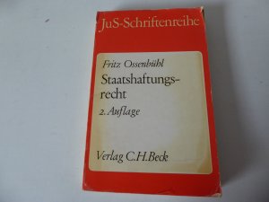 Staatshaftungsrecht. Schriftenreihe der Juristischen Schulung. Herausgeber RA Dr. Hermann Weber. Heft 15. Softcover