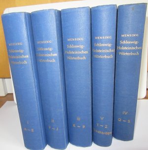 Schleswig-Holsteinisches Wörterbuch. Volksausgabe.