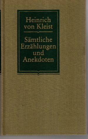 Sämtliche Erzählungen und Anekdoten