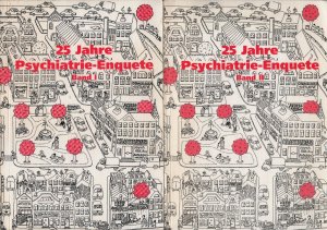 gebrauchtes Buch – Kubny-Lüke, Beate  – 25 Jahre Psychiatrie-Enquete : Band I und Band II