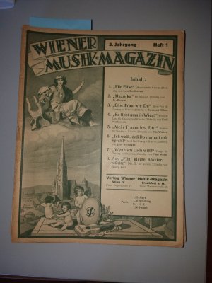 Wiener Musik- Magazin. Klavier und Gesang