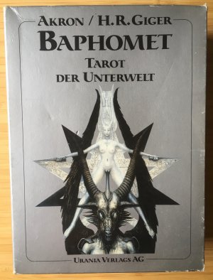 gebrauchtes Buch – Akron; Giger – Baphomet - Tarot der Unterwelt