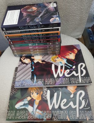 Weiss Side B Manga 1-5, DVD Weiss kreuz 1-5, Weiss 1-2