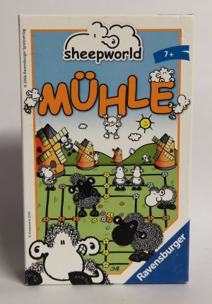 Sheepworld Mühle A4 2006 Ravensburger 23243 - ab 7 Jahren - für 2 Spieler - Spieldauer ca 20 Minuten