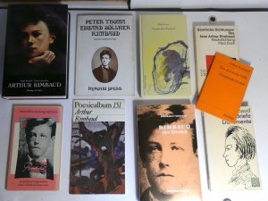 Rimbaud-Sammlung/ 9 Bände 1. Michel Butor: Versuch über Rimbaud (Rimbaud Vlg.) 2. Enid Starkie: Das Leben des Arthur Rimbaud (Matthes & Seitz) 3. Eine […]