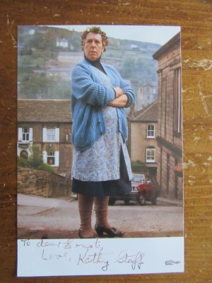 Autograph Kathy Staff as Nora Batty (Last of the summer wine)