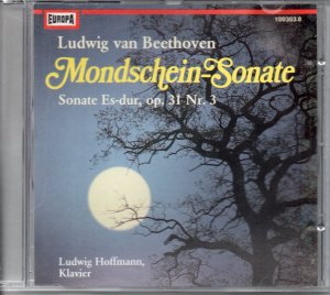 gebrauchter Tonträger – Ludwig Hoffmann – Mondschein - Sonate / Sonate Es - dur, op. 31 Nr. 3