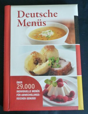 Deutsche Menüs - Über 29.000 individuelle Menüs für abwechslungsreichen Genuss!