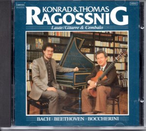 gebrauchter Tonträger – Konrad & Thomas Ragossnig – Konrad & Thomas Ragossnig - Laute / Gitarre & Cembalo / Bach - Beethoven - Boccherini