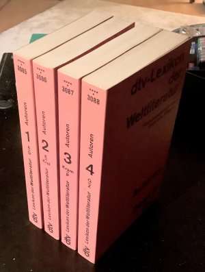 Lexikon der Weltliteratur - Autoren (4 Bde.)