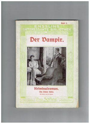 Der Vampir. Kriminalroman