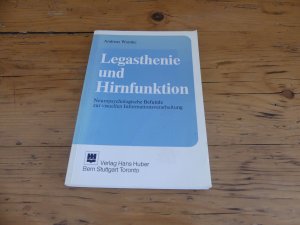 Legasthenie und Hirnfunktion. Neuropsychologische Befunde zur visuellen Informationsverarbeitung