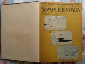 Simplicissimus: 13. Jahrgang 1908/09 - Zeitschrift 52 Ausgaben gebunden*