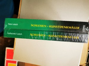 gebrauchtes Buch – Lutsch, Hans; Golitschek – Schlesiens Kunstdenkmäler (in 2 Bänden) komplett OVP noch eingeschweißt