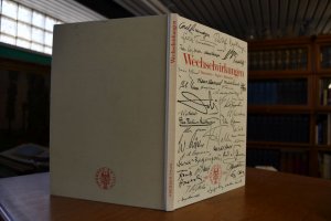 gebrauchtes Buch – Wechselwirkungen. Menschen - Papier - Menschen ; zum 125jährigen Bestehen unserer Firma ; Krebser AG Thun 1857 - 1982. zsgest. von Markus Krebser