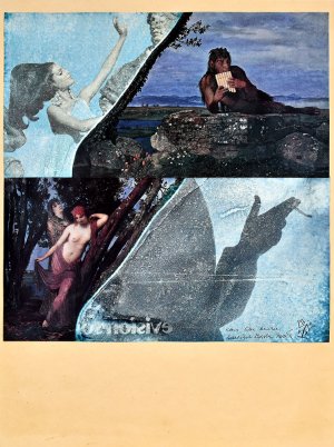 gebrauchtes Buch – Ladislav Novák – Pan. 1971. [Unikat, Alchimage, Collage / Unique, alchimage, collage].
