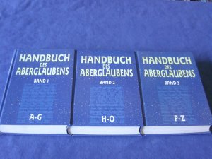 Handbuch des Aberglaubens - 3 Bände (komplett) (ISBN 9783451385605)