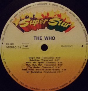 gebrauchter Tonträger – The Who – The Who – Greatest Hits