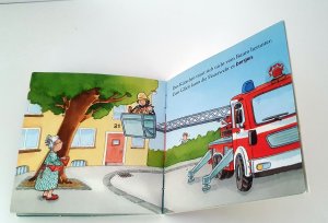 gebrauchtes Buch – Dirk Hennig – Mein Sticker-Pixi Bei der Feuerwehr. PIXI-Buch Nr. 1798. Pixi-Serie 199. Minibuch