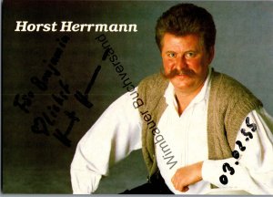 Original Autogramm Horst Herrmann /// Autograph signiert signed signee