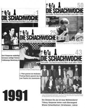 Schachwoche - Aktuelle Schachnachrichten aus aller Welt - 1991, 50 Hefte, komplett