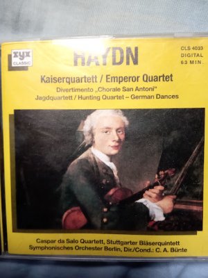 gebrauchter Tonträger – CD haydn Kaiserquartett