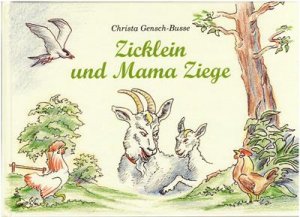 Zicklein und Mama Ziege