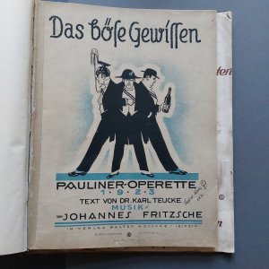 Sammelband mit mehreren Pauliner-Operetten