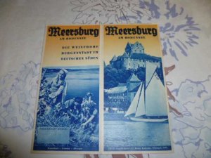 antiquarisches Buch – Hrsg. Städt – Meersburg am Bodensee ( von 1938 )