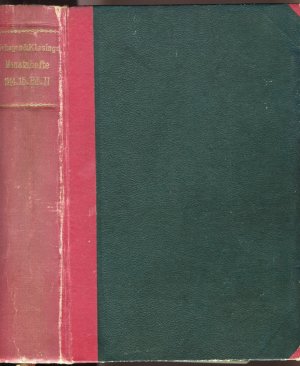 antiquarisches Buch – Zobeltitz, Hanns von – Velhagen & Klasings Monatshefte. 1914/1915, XXIX. (29.) Jahrgang; 2. Band, 4 Hefte in einen bibliophilen Halbleinenband eingebunden = von Januar (Nr. 5) bis April (Nr. 8) 1915 Heft 5-8. Konvolut von 4 Heften.