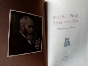 Schein und Sein Nachgelassene Gedichte