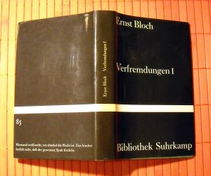 antiquarisches Buch – Ernst Bloch – Verfremdungen I + II