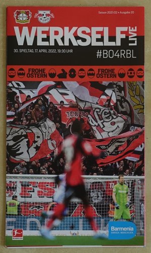 gebrauchtes Buch – Bayer 04 Leverkusen – Werkself Live, 2021-2022, Bundesliga, Bayer Leverkusen vs. RB Leipzig