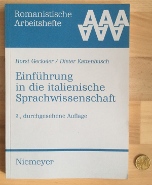 gebrauchtes Buch – Geckeler, Horst Kattenbusch – Einfuehrung in die italienische Sprachwissenschaft