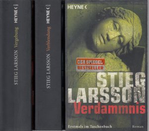 gebrauchtes Buch – Stieg Larsson – Millenium-Trilogie - Verblendung - Verdammnis - Vergebung