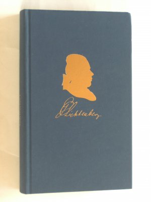 gebrauchtes Buch – Lichtenberg, Georg Christoph – Schriften und Briefe Erster Band Sudelbücher I