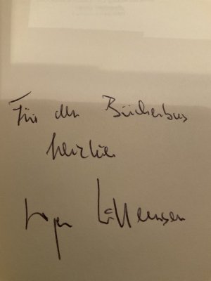 gebrauchtes Buch – Roger Willemsen – Die Enden der Welt.  *** m. Originalwidmung / -signatur ***   *** Rarität ***