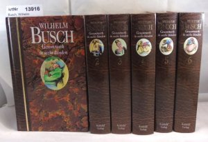 gebrauchtes Buch – Wilhelm Busch – Gesamtwerk in sechs Bänden - Komplett