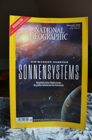 gebrauchtes Buch – Nomen Nescio – National Geographic (Ausgabe vom September 2021 zum Sonnensystem, zu Ground Zero, Afghanistan)