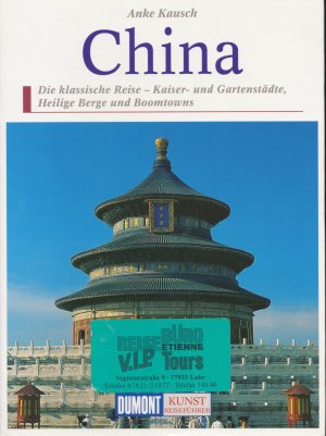 gebrauchtes Buch – Anke Kausch – DuMont Kunst-Reiseführer China