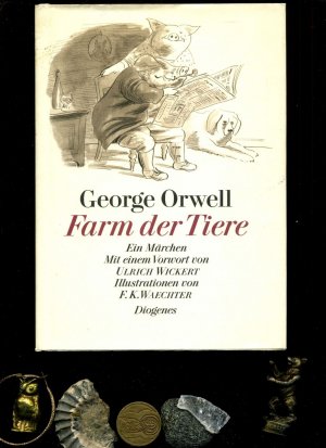 Farm der Tiere. Ein Märchen neu übersetzt von Michael Walter. Mit neuentdeckten Nachwort des Autors. Mit Zeichnungen von F. K. Waechter.