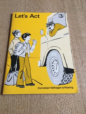 gebrauchtes Buch – Let‘s act 3