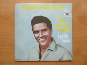 gebrauchter Tonträger – ELVIS PRESLEY – Elvis Presley Are you lonesome tonight