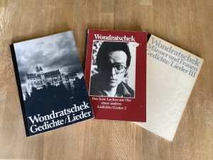 Gedichte 1-3, Konvolut