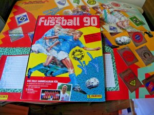 Panini Fussball 90 *ALBUM + POSTER KOMPLETT* Bundesliga Saison 1990