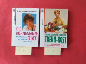 2 Bücher von Frau Kühnemann : " Die Kühnemann-Diät " + " Trenn-Kost "