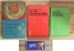 3 Esoterik-Bücher: Gnostische Weisheit in Ost und West + Der Geist beherrscht die Materie. Erlebnisse mit dem Meister Tiberianus. + Psychodynamik - Die […]