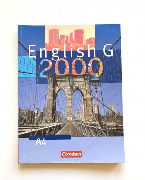 gebrauchtes Buch – Bygott, David W – English G 2000 - Ausgabe A / Band 4: 8. Schuljahr - Schülerbuch - Kartoniert